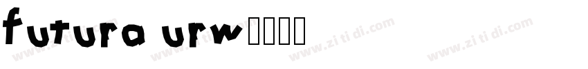 futura urw字体转换